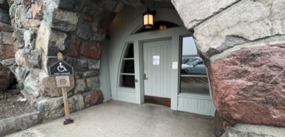 Accessible Lodge Entrance